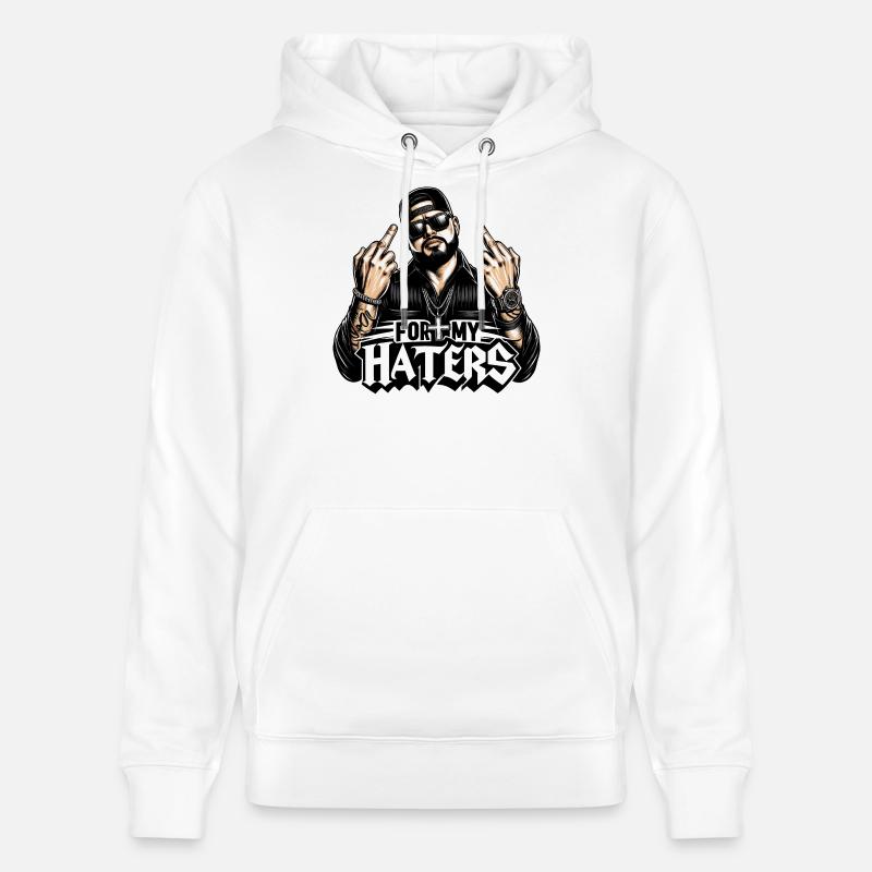 Cool Gangsters - Sweat à capuche bio CRUISER Stanley/Stella Unisexe - blanc