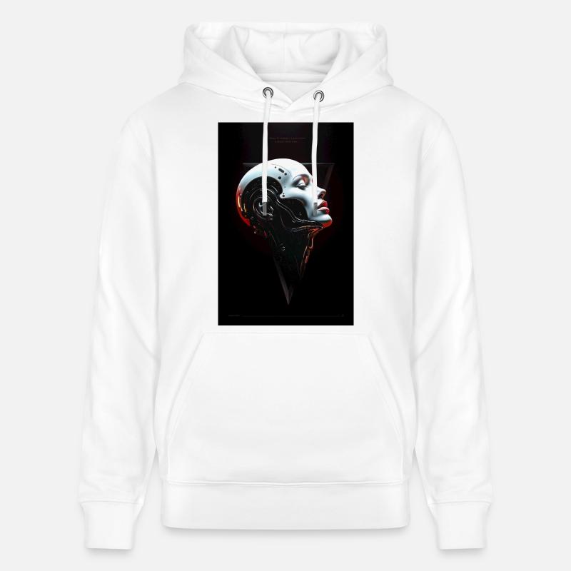 MAD-MND : La réalité échoue - Sweat à capuche bio CRUISER Stanley/Stella Unisexe - blanc