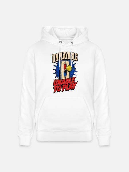 Unplayable – Unable to Play - Stanley/Stella Unisex Bio-Hoodie CRUISER - Weiß