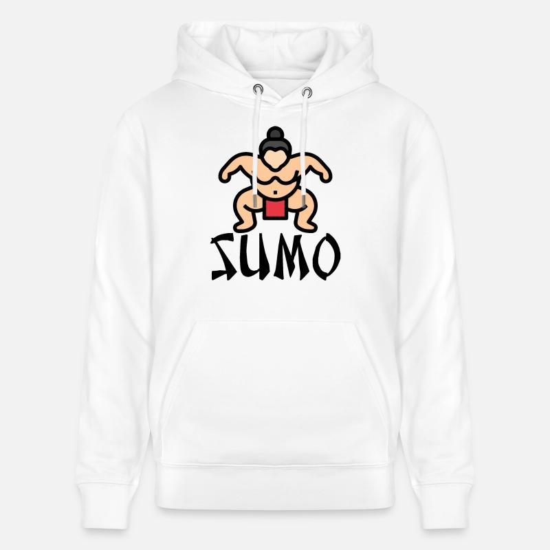 Sumo - Sweat à capuche bio CRUISER Stanley/Stella Unisexe - blanc
