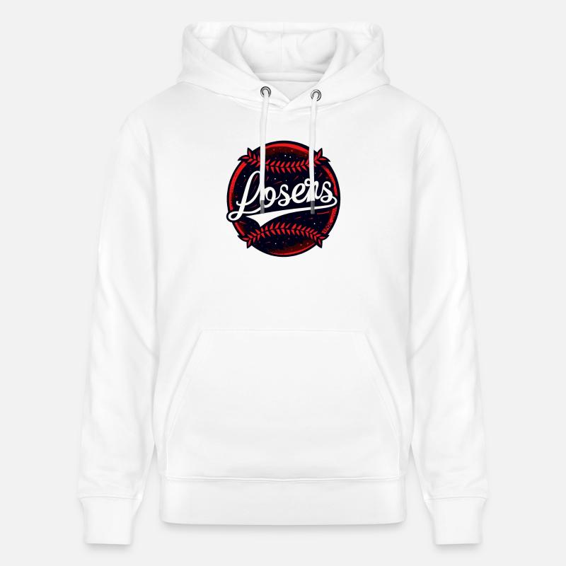 Équipe pour les perdants - Sweat à capuche bio CRUISER Stanley/Stella Unisexe - blanc