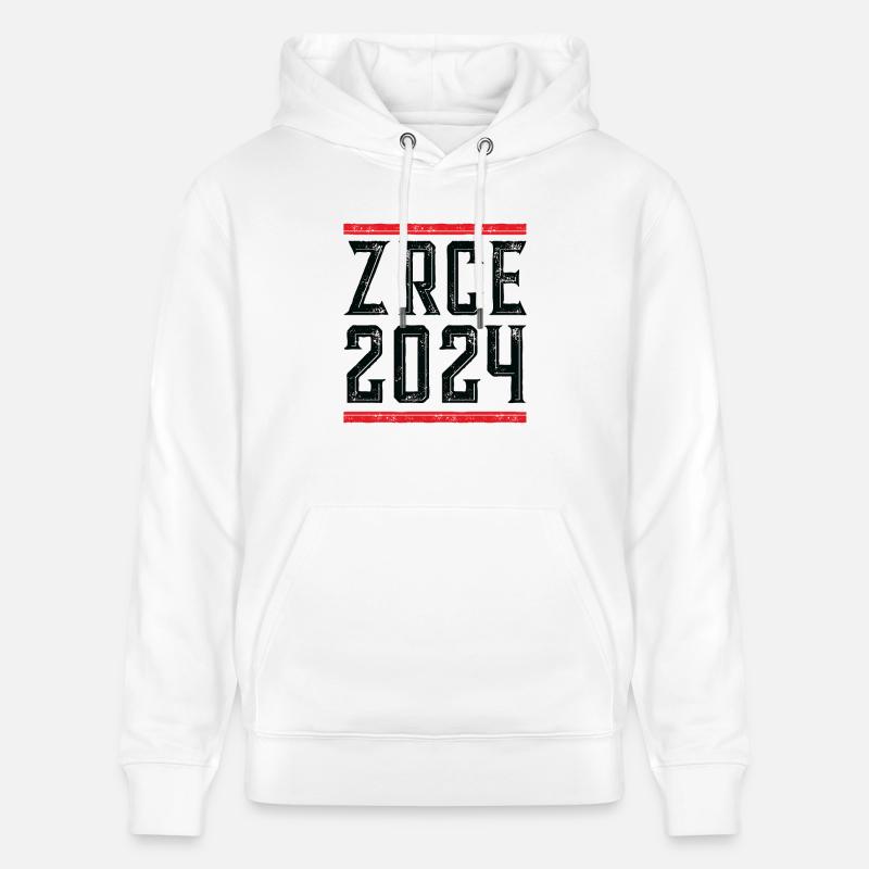Fête Zrce 2024 - Sweat à capuche bio CRUISER Stanley/Stella Unisexe - blanc