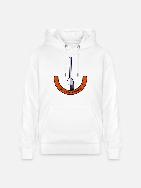 Amicale de la Merguez - Stanley/Stella CRUISER Unisex Organic Hoodie - white