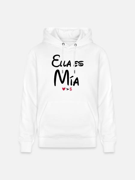 ella_es_mia - Stanley/Stella CRUISER Unisex Organic Hoodie - white
