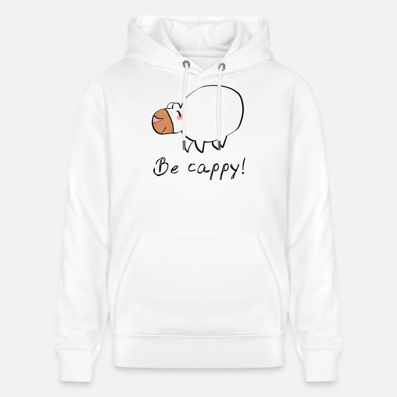 Don't worry - be cappy - Stanley/Stella Unisex Bio-Hoodie CRUISER  - Weiß