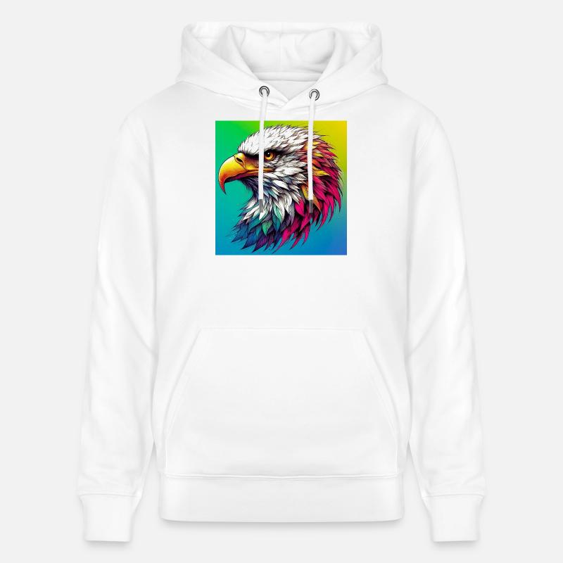 aigle - Sweat à capuche bio CRUISER Stanley/Stella Unisexe - blanc
