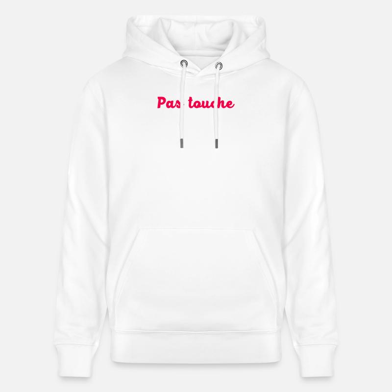 Pas touche - Sweat à capuche bio CRUISER Stanley/Stella Unisexe - blanc