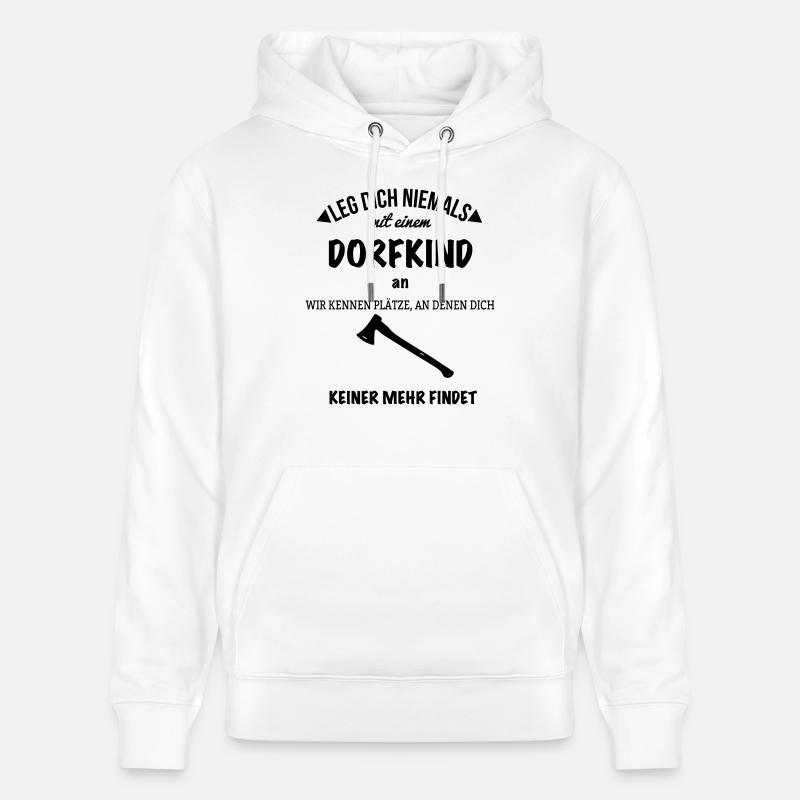 dkind - Stanley/Stella Unisex Bio-Hoodie CRUISER  - Weiß