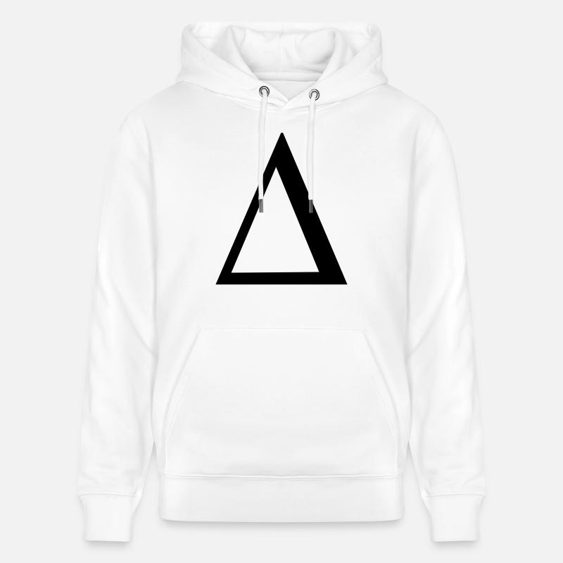 Delta - Sweat à capuche bio CRUISER Stanley/Stella Unisexe - blanc