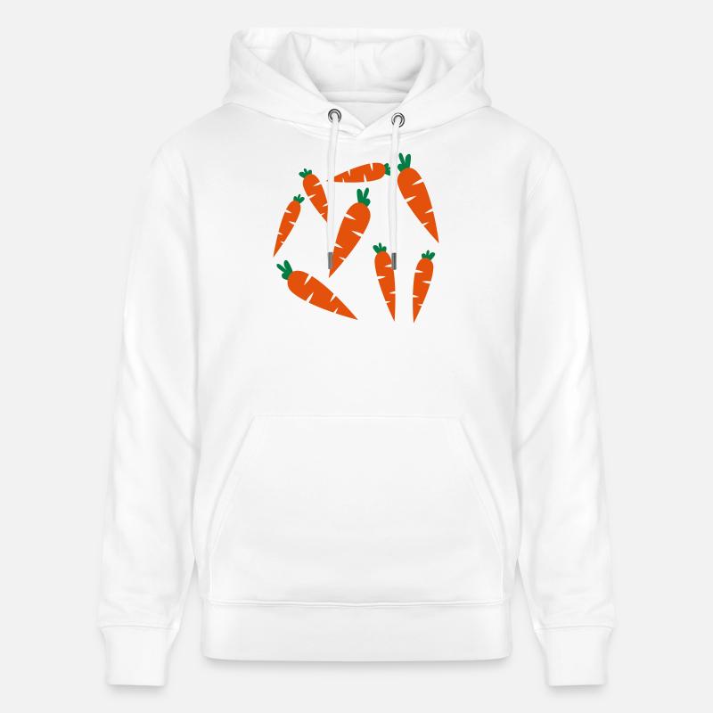 carottes - Sweat à capuche bio CRUISER Stanley/Stella Unisexe - blanc