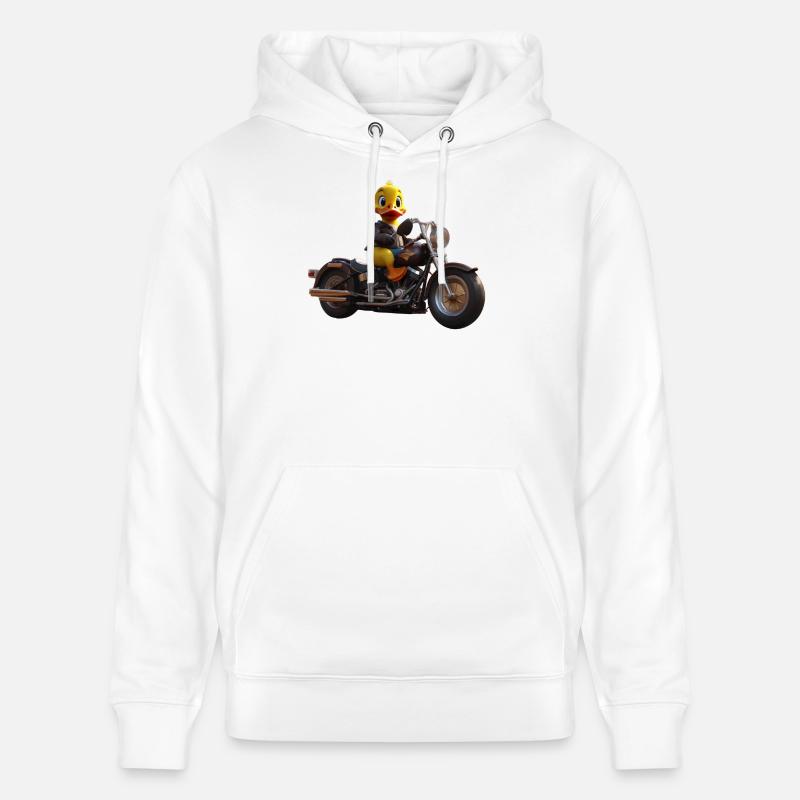 Bick Biker - Sweat à capuche bio CRUISER Stanley/Stella Unisexe - blanc