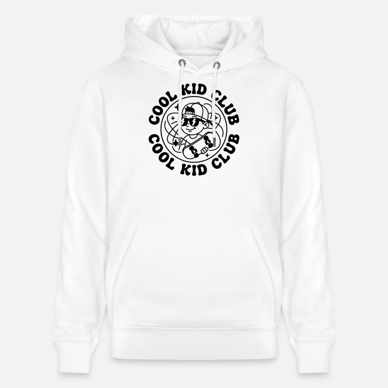 Les enfants cool - Sweat à capuche bio CRUISER Stanley/Stella Unisexe - blanc
