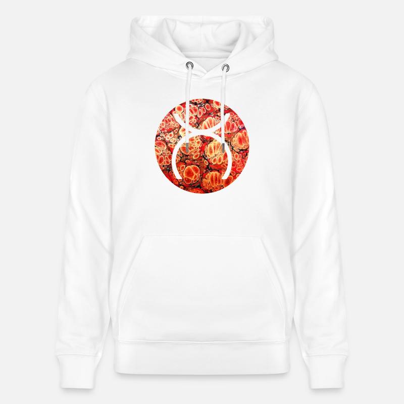 cernunnos pan e 222 - Stanley/Stella Unisex Bio-Hoodie CRUISER  - Weiß