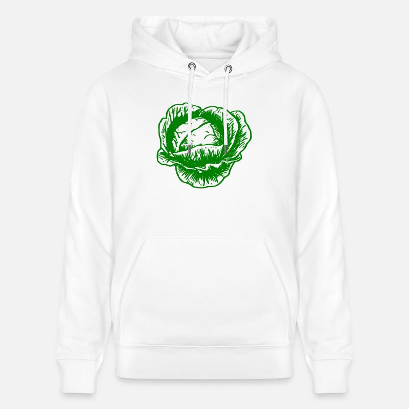 chou-fleur du chou-fleur légume Halloween - Sweat à capuche bio CRUISER Stanley/Stella Unisexe - blanc