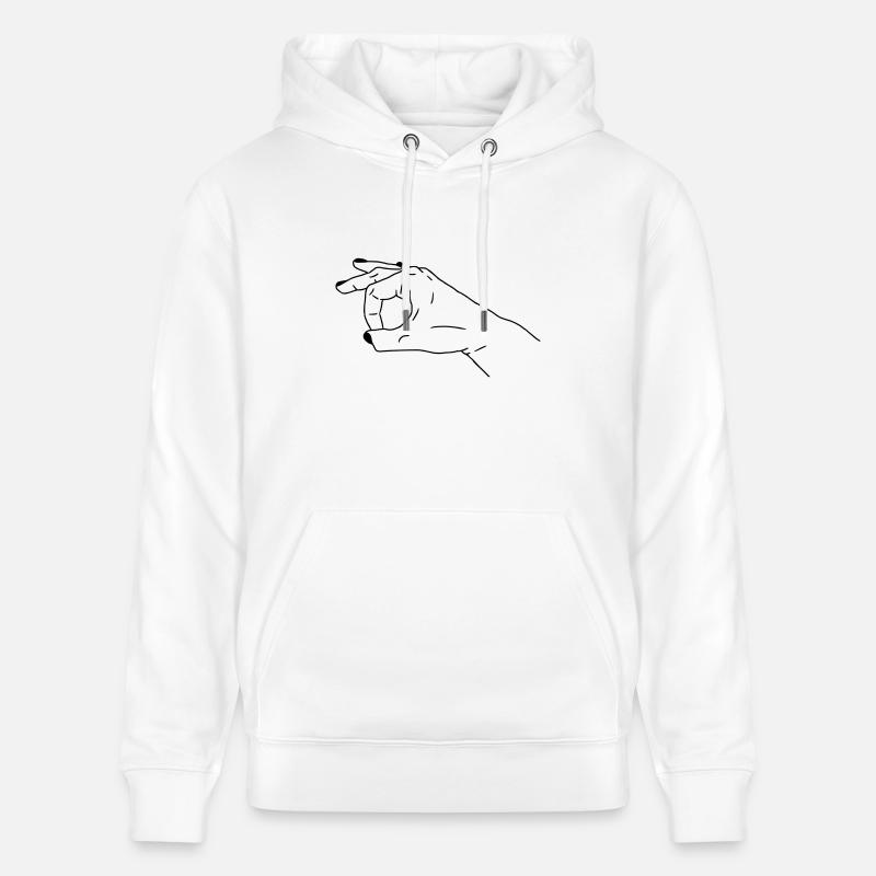 Jetez un coup d’œil - Sweat à capuche bio CRUISER Stanley/Stella Unisexe - blanc
