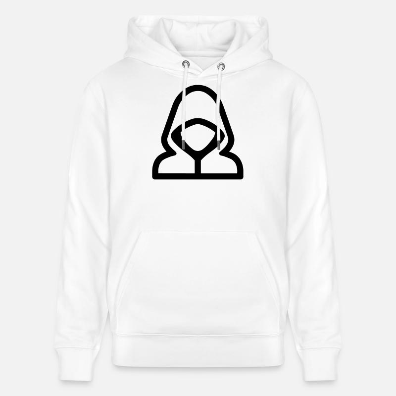 hacker - Sweat à capuche bio CRUISER Stanley/Stella Unisexe - blanc