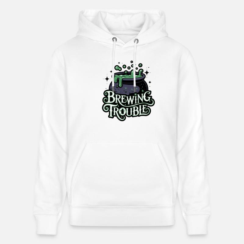 Hexenkessel – Problème de brassage - Sweat à capuche bio CRUISER Stanley/Stella Unisexe - blanc