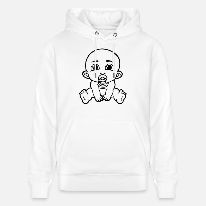 bébé - Sweat à capuche bio CRUISER Stanley/Stella Unisexe - blanc
