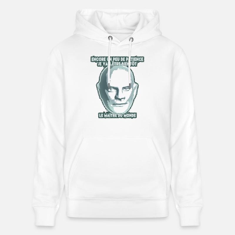 le maitre du monde - Sweat à capuche bio CRUISER Stanley/Stella Unisexe - blanc