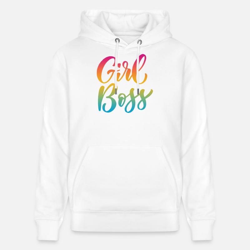 Fille - Sweat à capuche bio CRUISER Stanley/Stella Unisexe - blanc