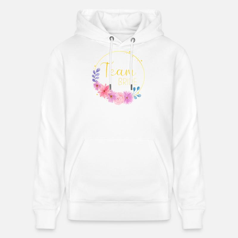 Équipe Bride - Sweat à capuche bio CRUISER Stanley/Stella Unisexe - blanc