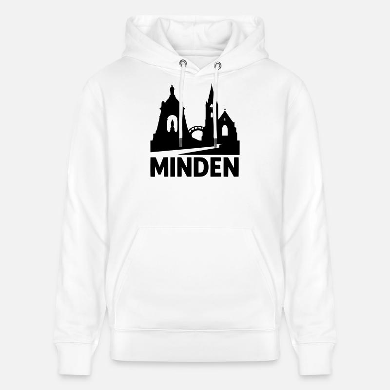 Minden Westphalie Silhouette - Sweat à capuche bio CRUISER Stanley/Stella Unisexe - blanc