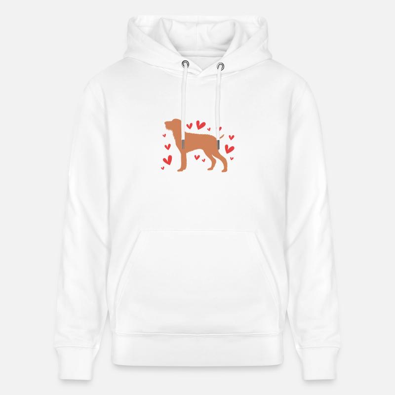 Griffon - Sweat à capuche bio CRUISER Stanley/Stella Unisexe - blanc