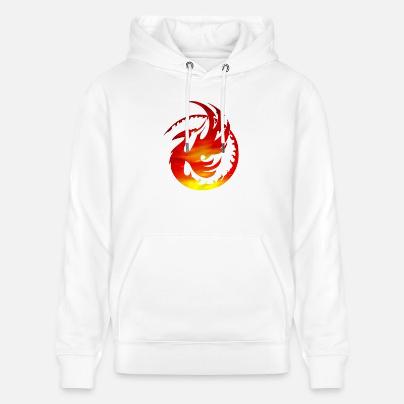 Escouade de Phoenix - Sweat à capuche bio CRUISER Stanley/Stella Unisexe - blanc