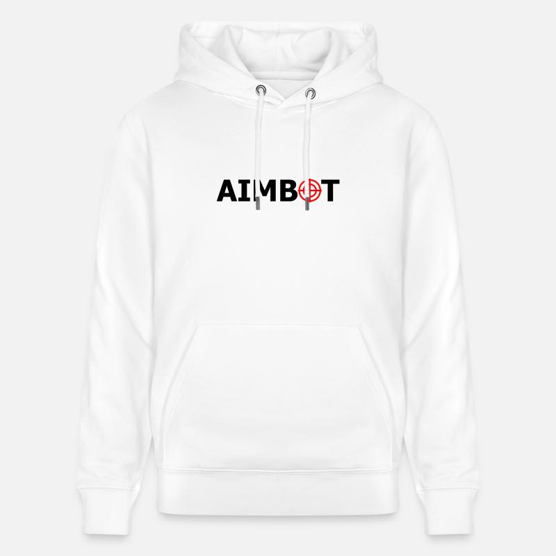 aimbot - Sweat à capuche bio CRUISER Stanley/Stella Unisexe - blanc