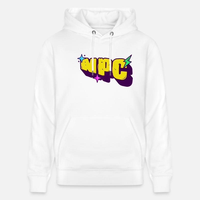 Npc - Sweat à capuche bio CRUISER Stanley/Stella Unisexe - blanc