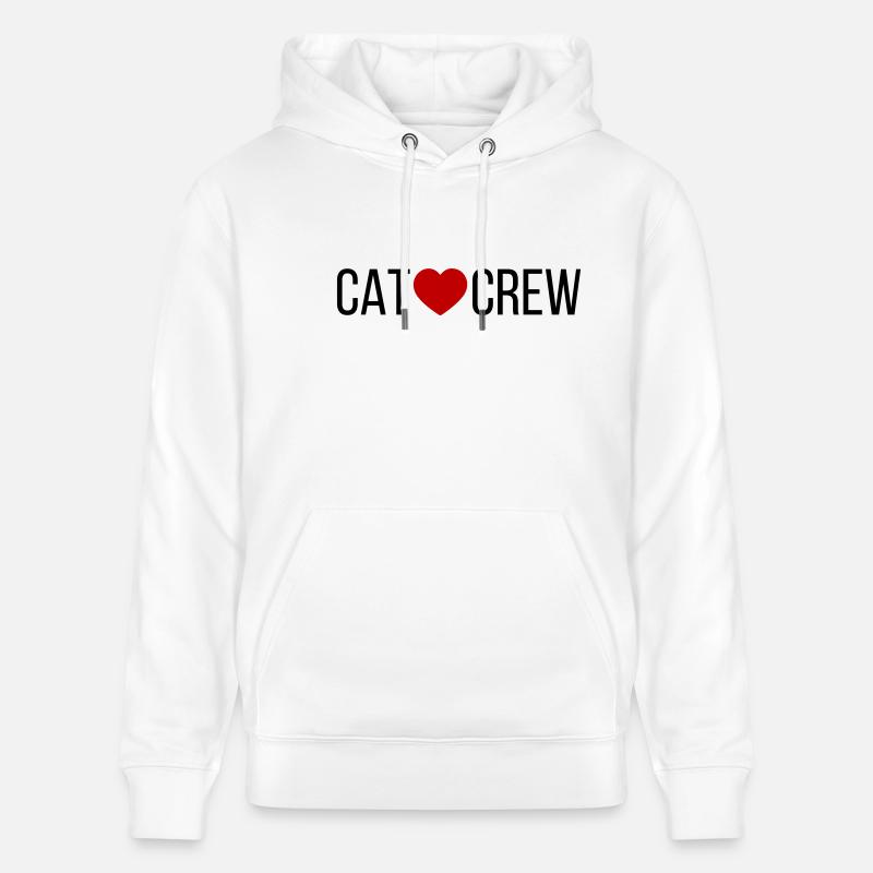 Cœur d’équipage Cat - Sweat à capuche bio CRUISER Stanley/Stella Unisexe - blanc