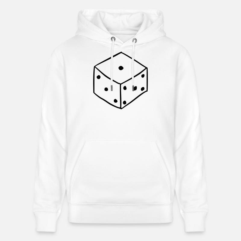 Cubes - Sweat à capuche bio CRUISER Stanley/Stella Unisexe - blanc