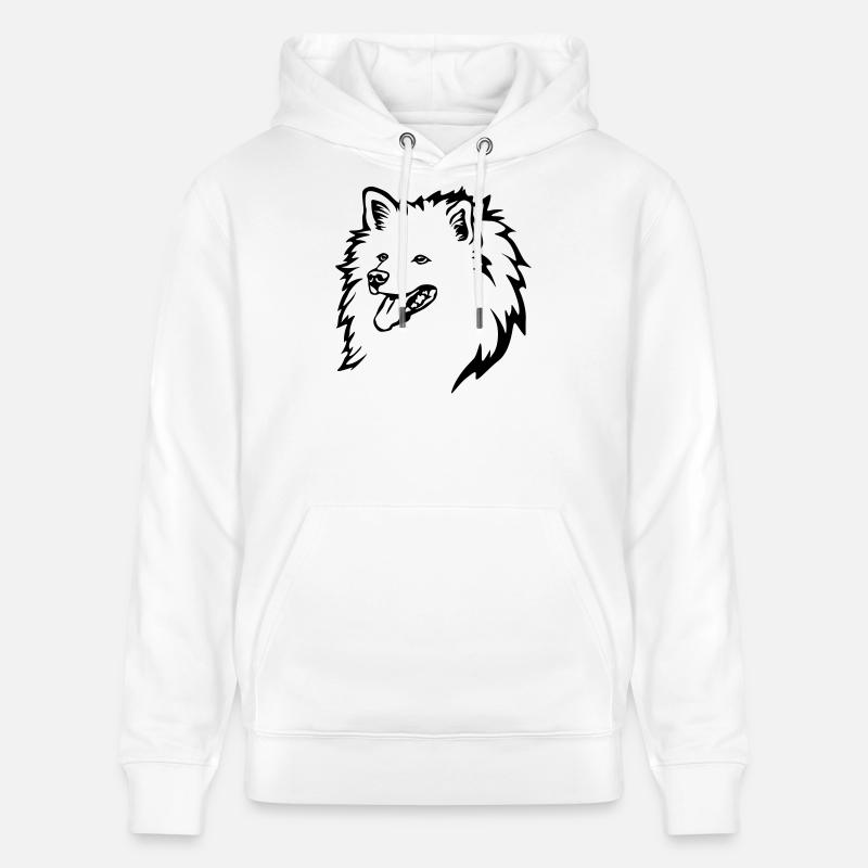 Tête pointue - Sweat à capuche bio CRUISER Stanley/Stella Unisexe - blanc