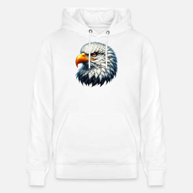 Aigle - Sweat à capuche bio CRUISER Stanley/Stella Unisexe - blanc