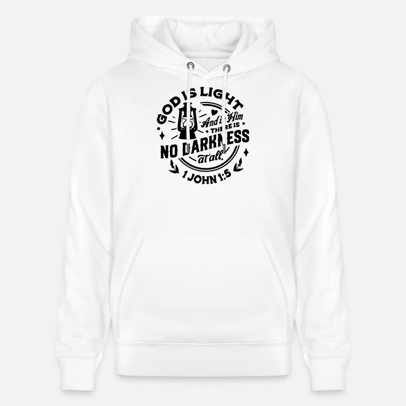 Ätherische himmlische Mondphasen Illustration - Stanley/Stella Unisex Bio-Hoodie CRUISER  - Weiß