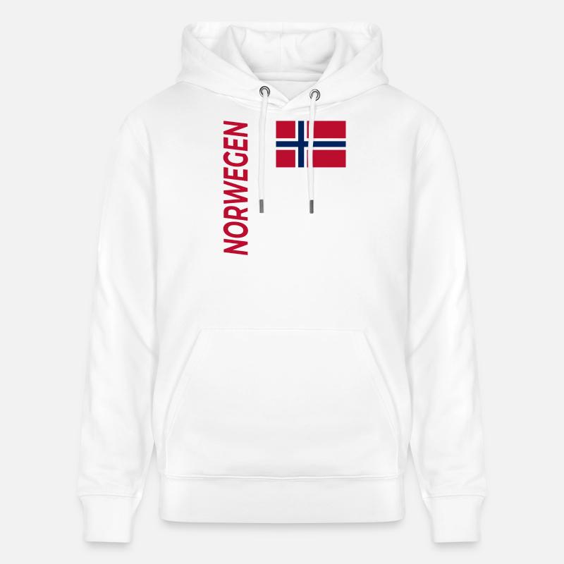 Tromsø - Sweat à capuche bio CRUISER Stanley/Stella Unisexe - blanc