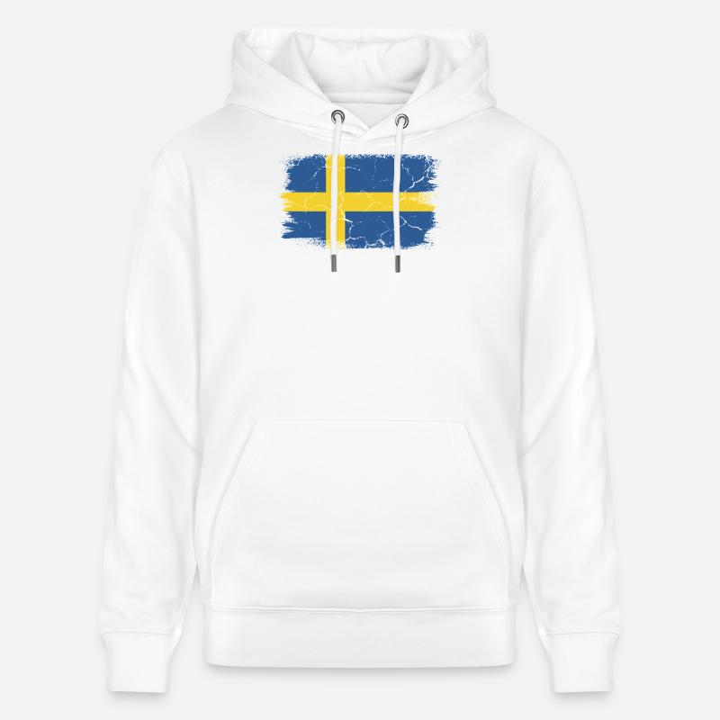 Visby - Sweat à capuche bio CRUISER Stanley/Stella Unisexe - blanc