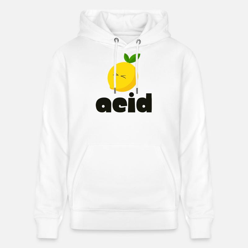 ACIDE - Sweat à capuche bio CRUISER Stanley/Stella Unisexe - blanc