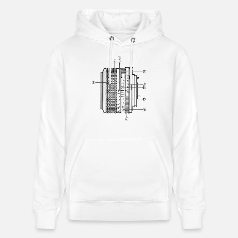 objectivement - Sweat à capuche bio CRUISER Stanley/Stella Unisexe - blanc