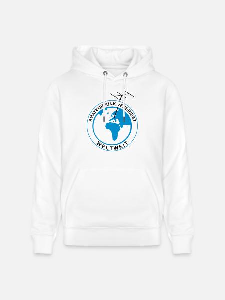 amateurfunk-verbindet - Stanley/Stella Unisex Bio-Hoodie CRUISER  - Weiß