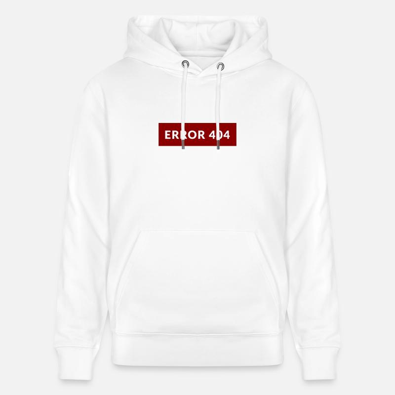 Kostüm Muffel - Error 404. Costume not found - Stanley/Stella Unisex Bio-Hoodie CRUISER - Weiß