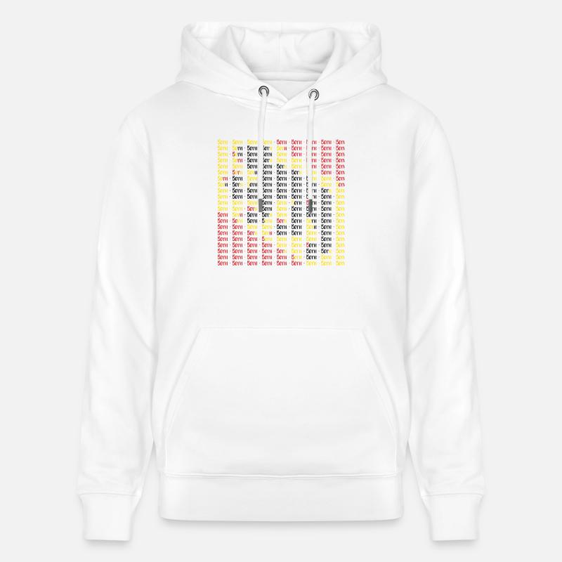 Le blason de Bern - Sweat à capuche bio CRUISER Stanley/Stella Unisexe - blanc
