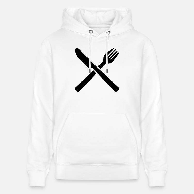 couverts - Sweat à capuche bio CRUISER Stanley/Stella Unisexe - blanc