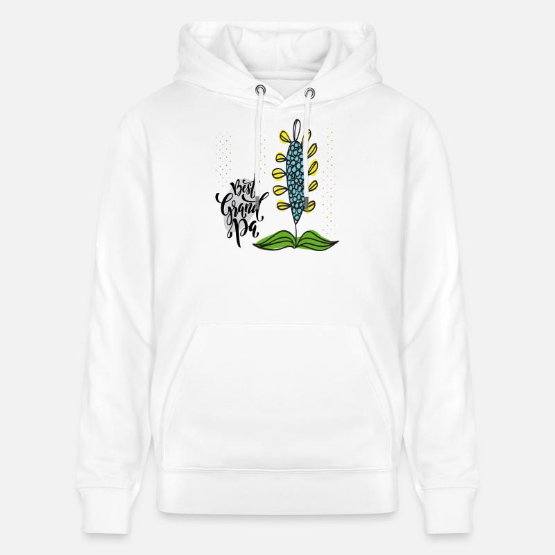 Papi - Sweat à capuche bio CRUISER Stanley/Stella Unisexe - blanc