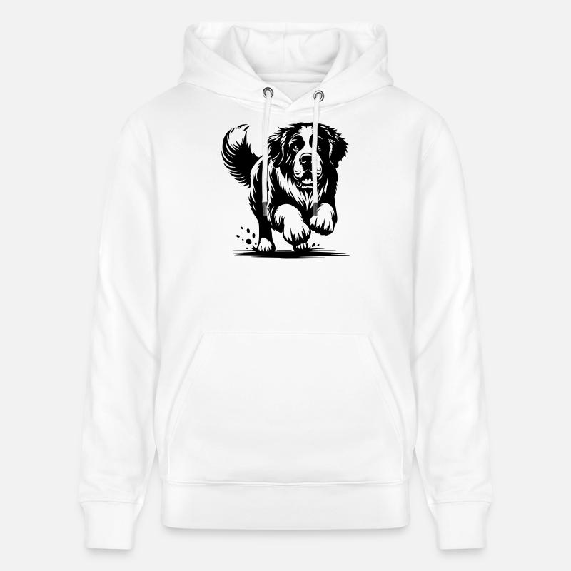 Bernhardiner - Stanley/Stella Unisex Bio-Hoodie CRUISER  - Weiß