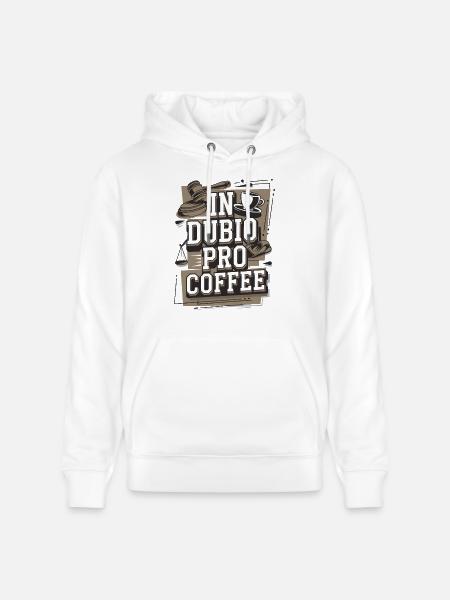 KAFFEE Richter Jura Gericht Jurist Anwalt - Stanley/Stella Unisex Bio-Hoodie CRUISER  - Weiß