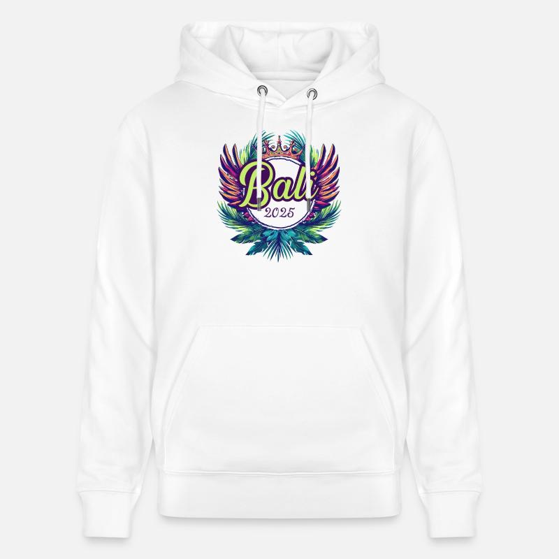 Bali 2025 Team - Stanley/Stella Unisex Bio-Hoodie CRUISER  - Weiß