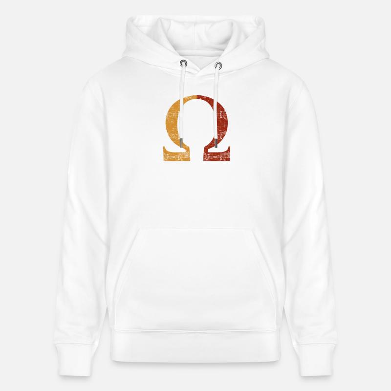 Omega Graphics - Sweat à capuche bio CRUISER Stanley/Stella Unisexe - blanc