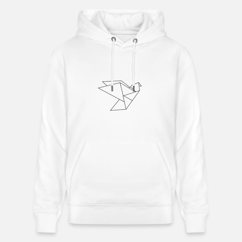 colombe - Sweat à capuche bio CRUISER Stanley/Stella Unisexe - blanc
