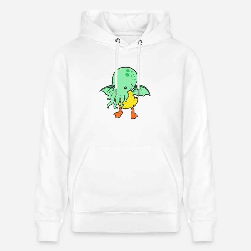 Canetons mutés - Sweat à capuche bio CRUISER Stanley/Stella Unisexe - blanc